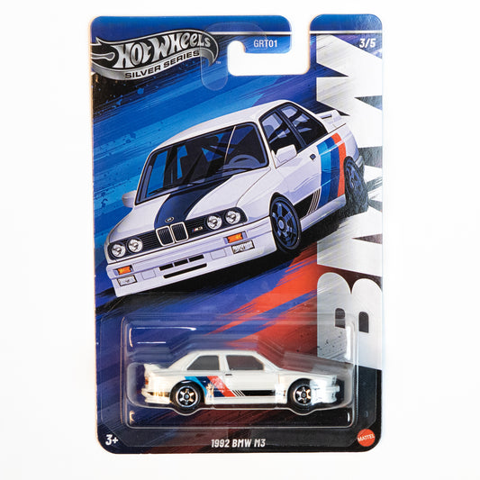 HotWheels Silver Series 1992 BMW M3 – (Imported) 1:64 Scale