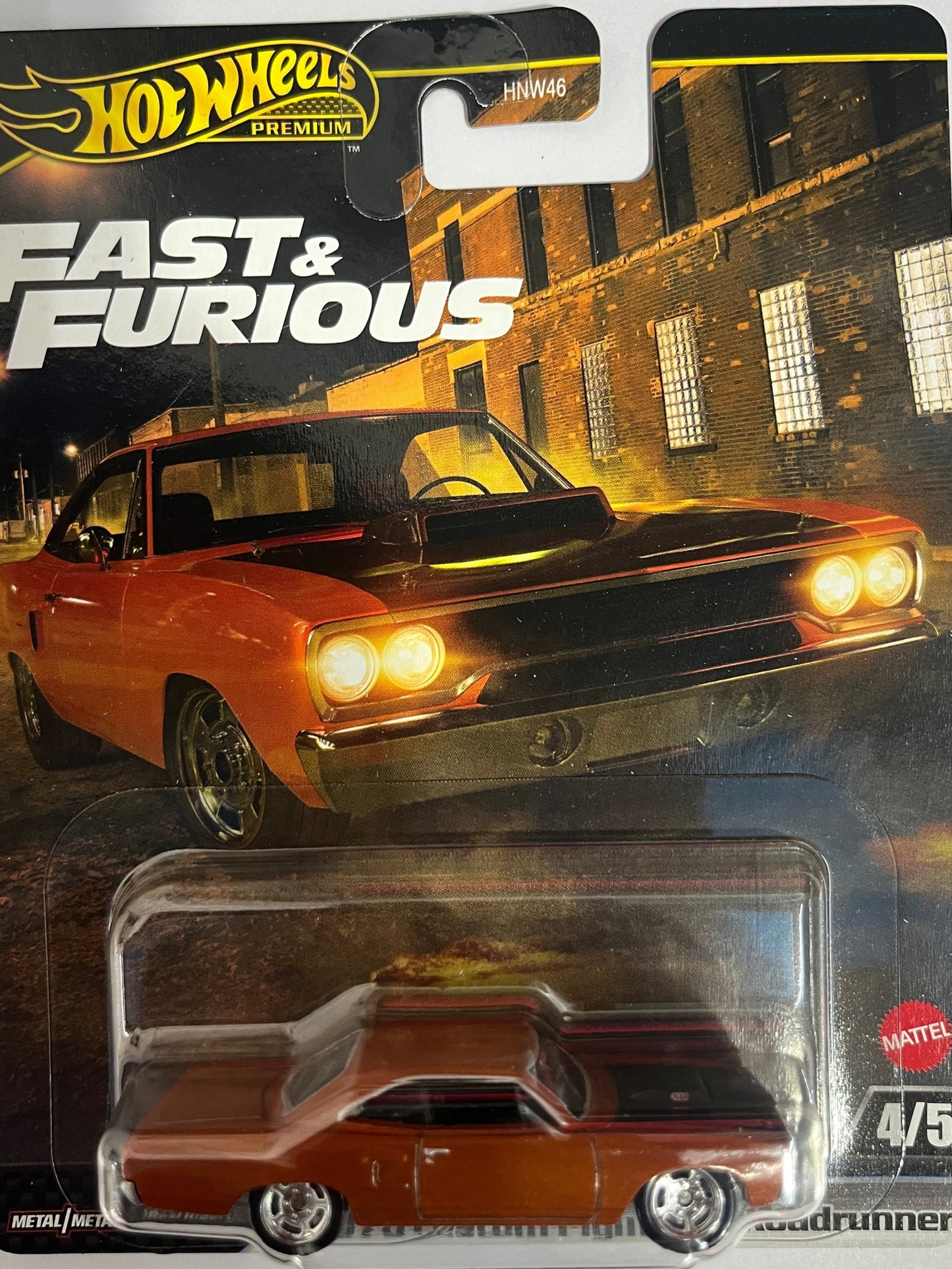 Hot Wheels Premium HNW46 - '70 Plymouth Roadrunner - Fast & Furious Edition (2025)