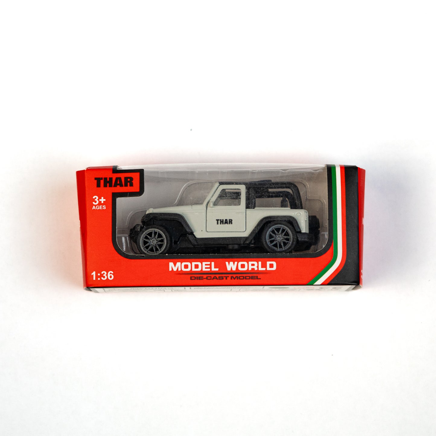 Pull Back Opened Roof Thar Car Toy Diecast Metal – 1:36 scale