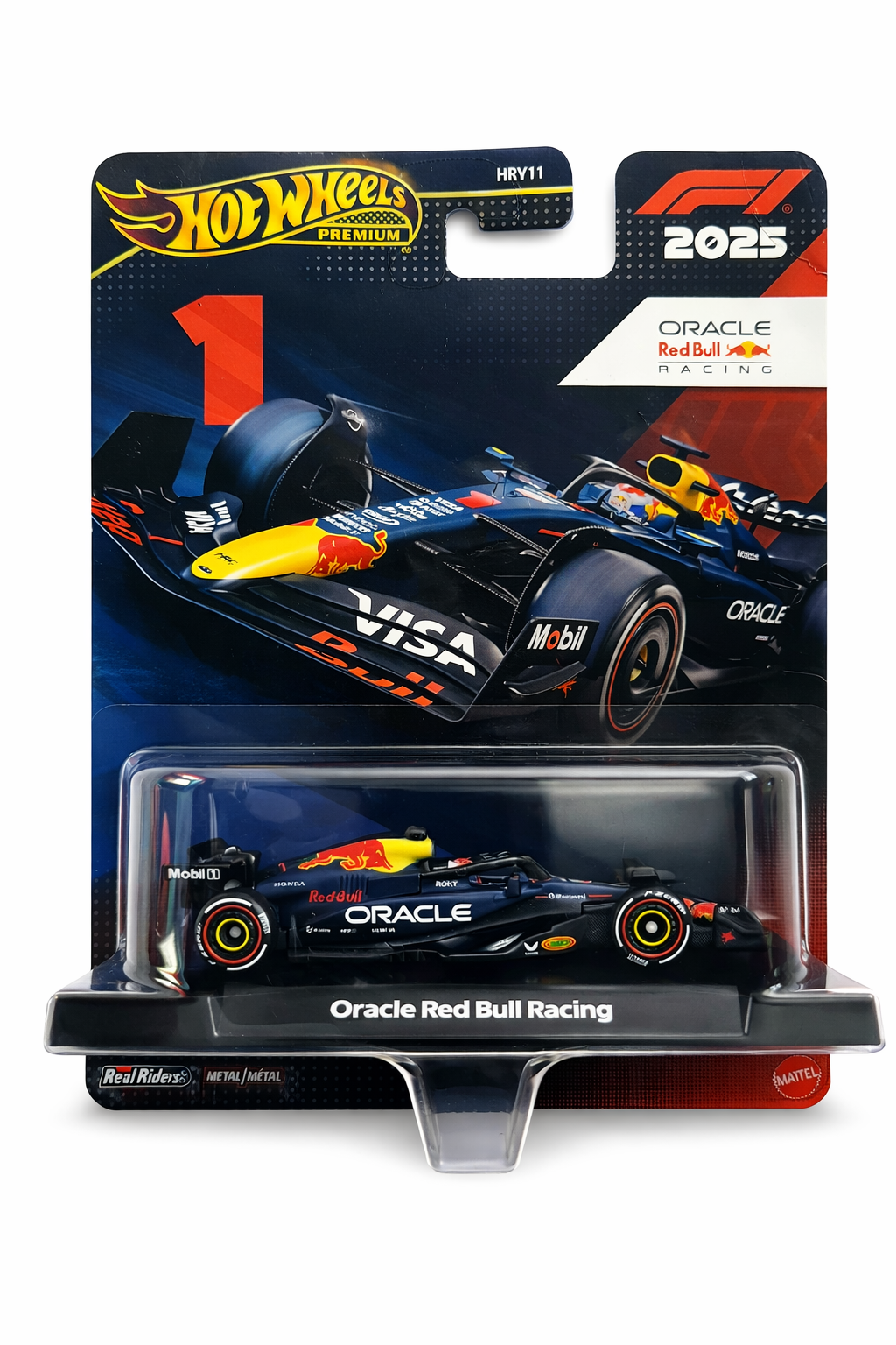 Hot Wheels Premium F1 2025 Red Bull Racing die cast car 1:64 scale
