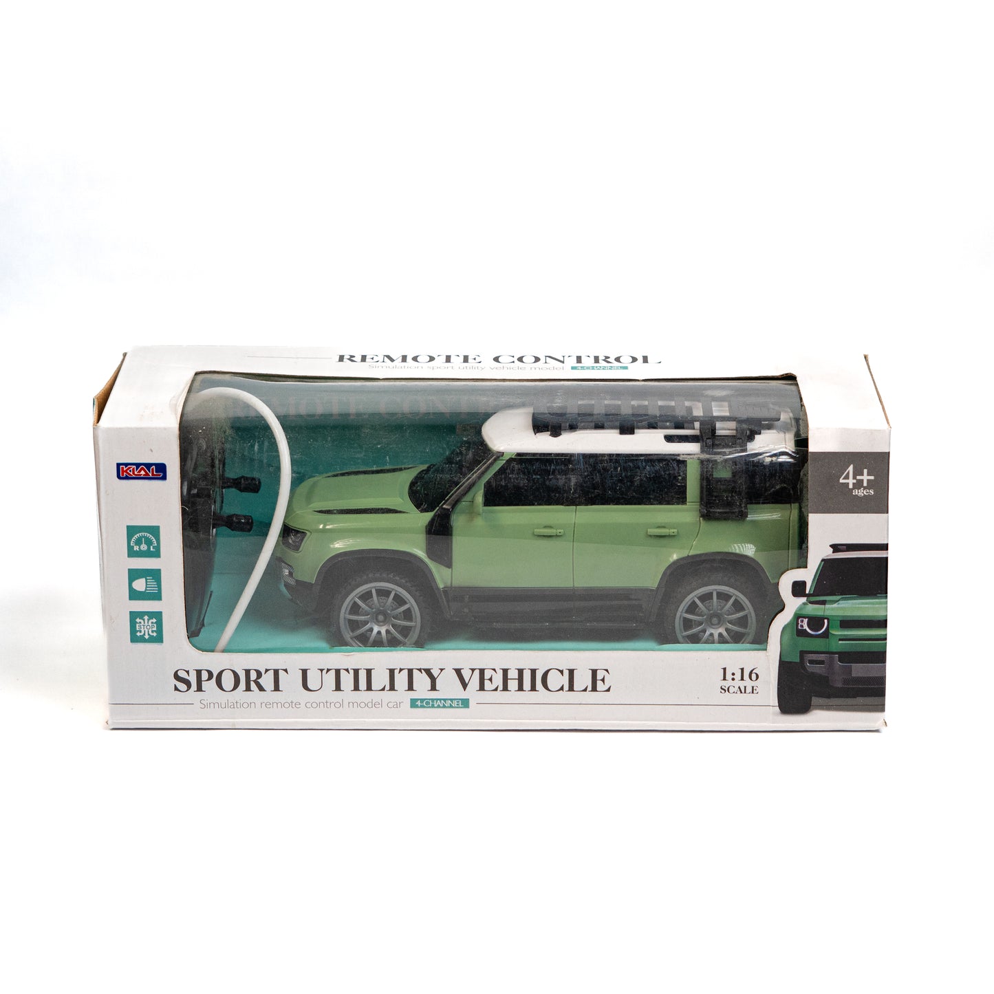 High-Speed Off-Road Defender Rover Rc Car – 1:16  Scale