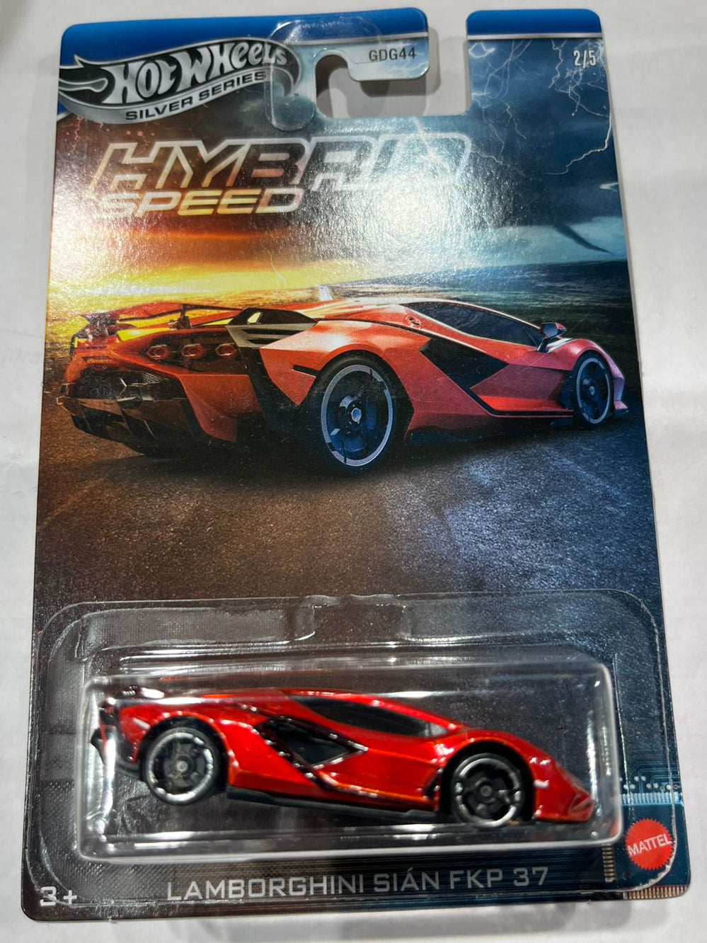 Hot Wheels Lamborghini Sian FKP 37 die cast toy car 1:64 scale