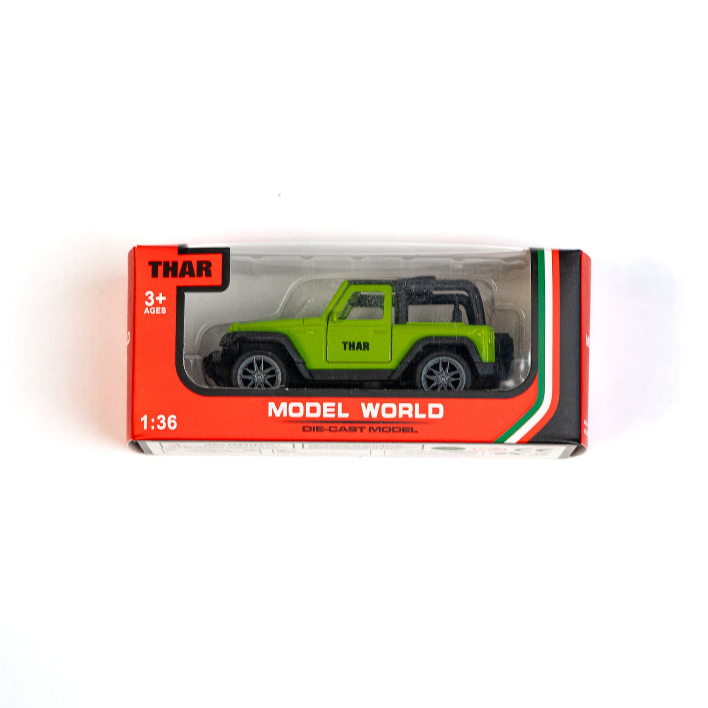 Pull Back Opened Roof Thar Car Toy Diecast Metal – 1:36 scale