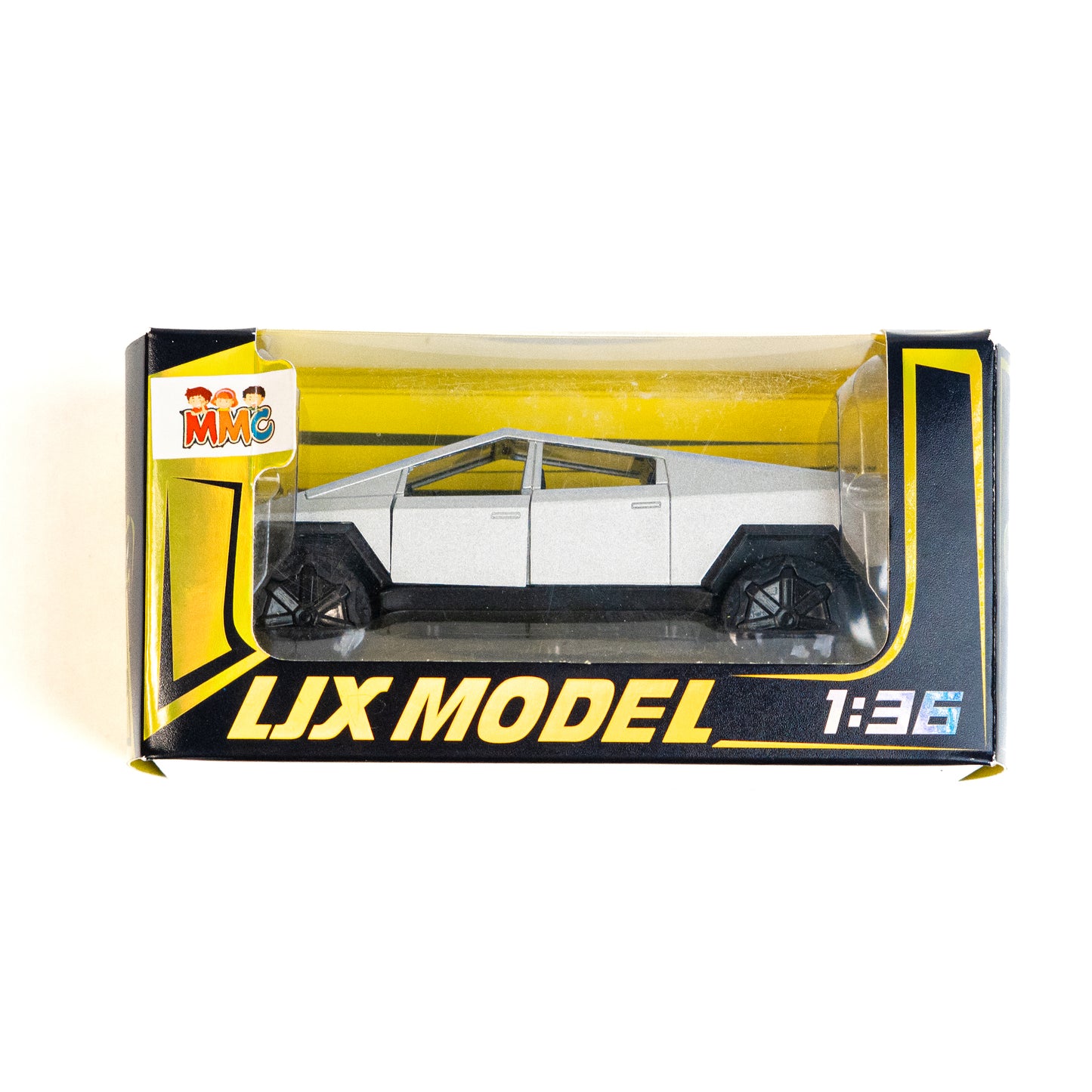 Tesla Cybertruck 1:36 Alloy Model Car | Pull Back Die-Cast Metal Toy