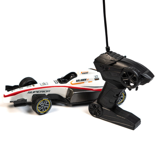 High Speed F1 Formula Racing Car Toy for Kids with  Joystick Remote Control & Smoke Spray – 1:14 Scale