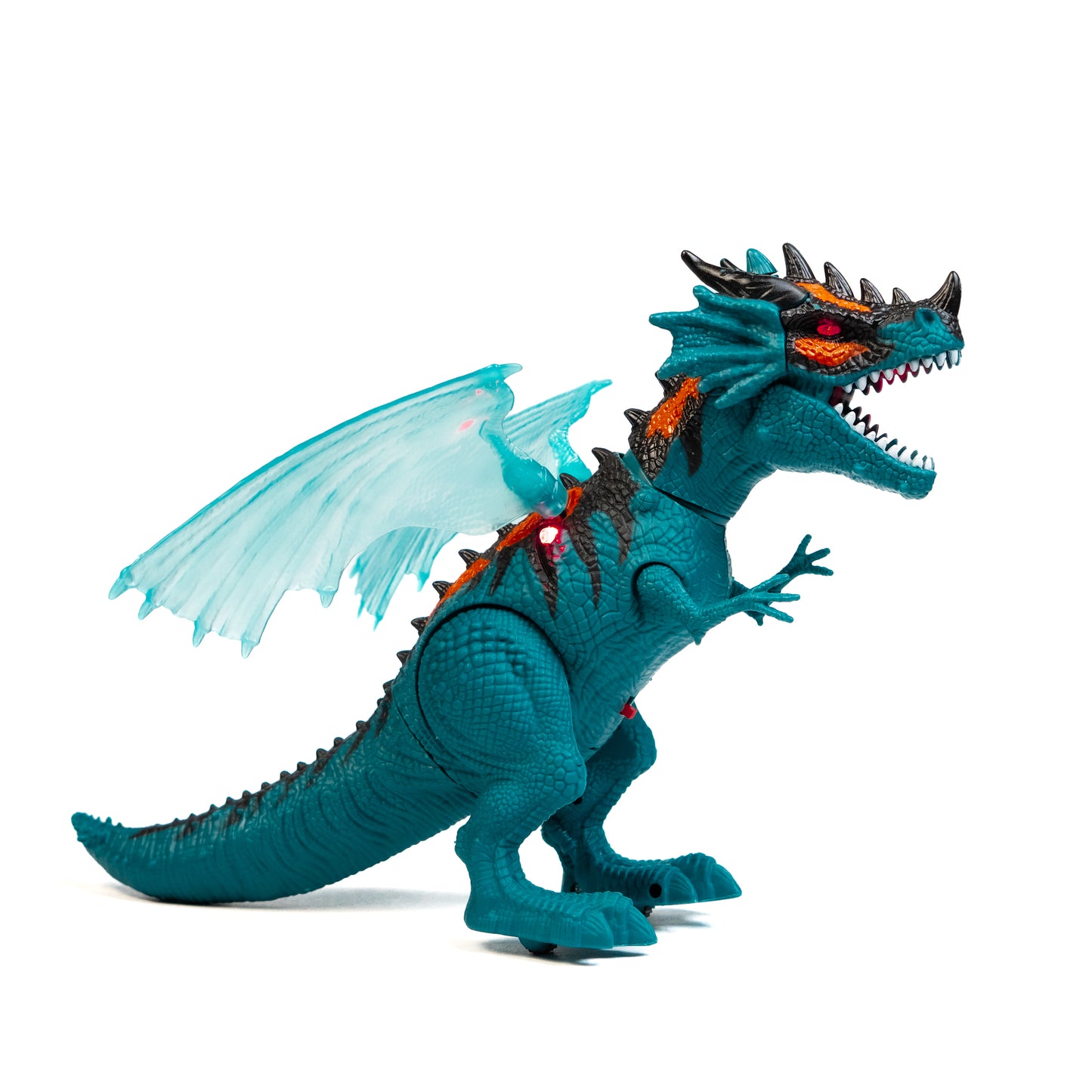 Walking Dinosaur Toy with Realistic Sound & Smoke  Spray | Remote Control Dinosaur Toy