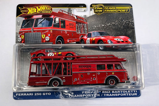 Hot Wheels Ferrari 250 GTO Team Transport 1:64 imported diecast model