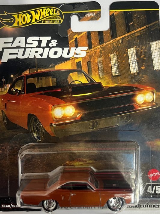 Hot Wheels Premium HNW46 - '70 Plymouth Roadrunner - Fast & Furious Edition (2025)