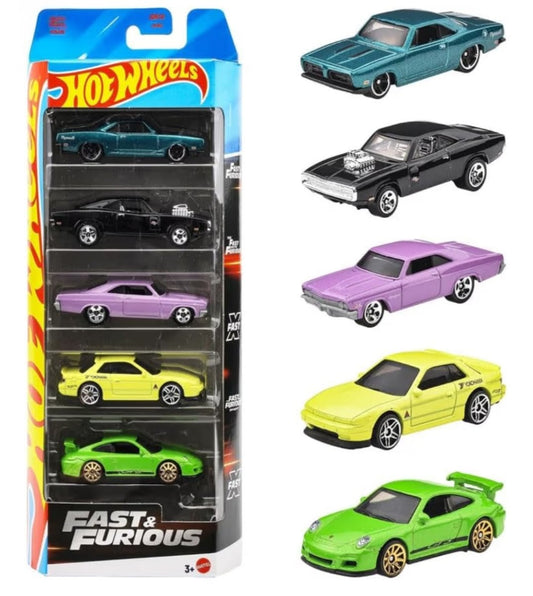 Hot Wheels Fast & Furious 5 Pack die cast cars set India