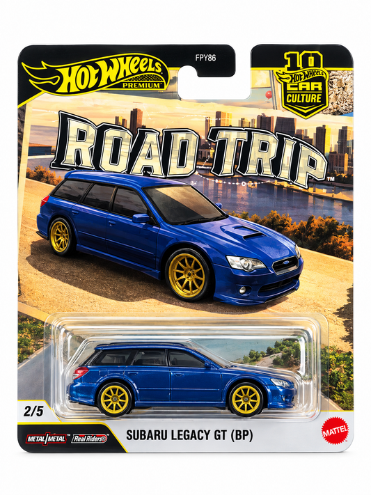 Hot Wheels Car Culture Road Trip Subaru Legacy GT (BP)