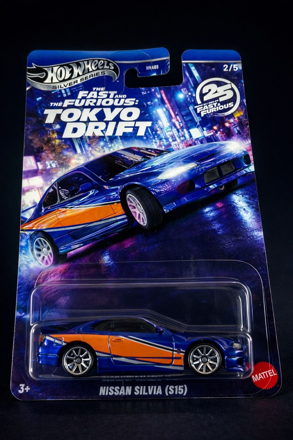 Hot Wheels Fast and Furious Nissan Silvia S15 1:64 diecast car