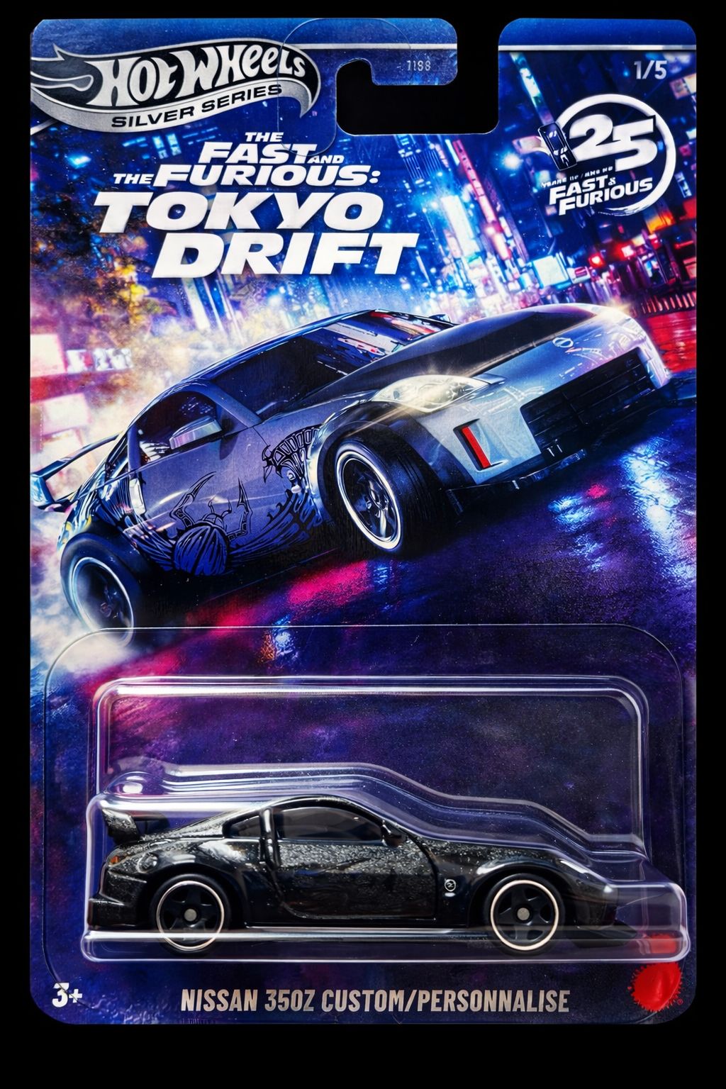 Hot Wheels Fast and Furious Nissan 350Z Custom 1:64 diecast car