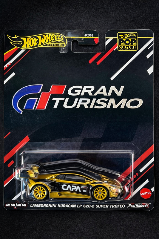 Hot Wheels Lamborghini Huracan Gran Turismo die cast toy car 1:64 scale