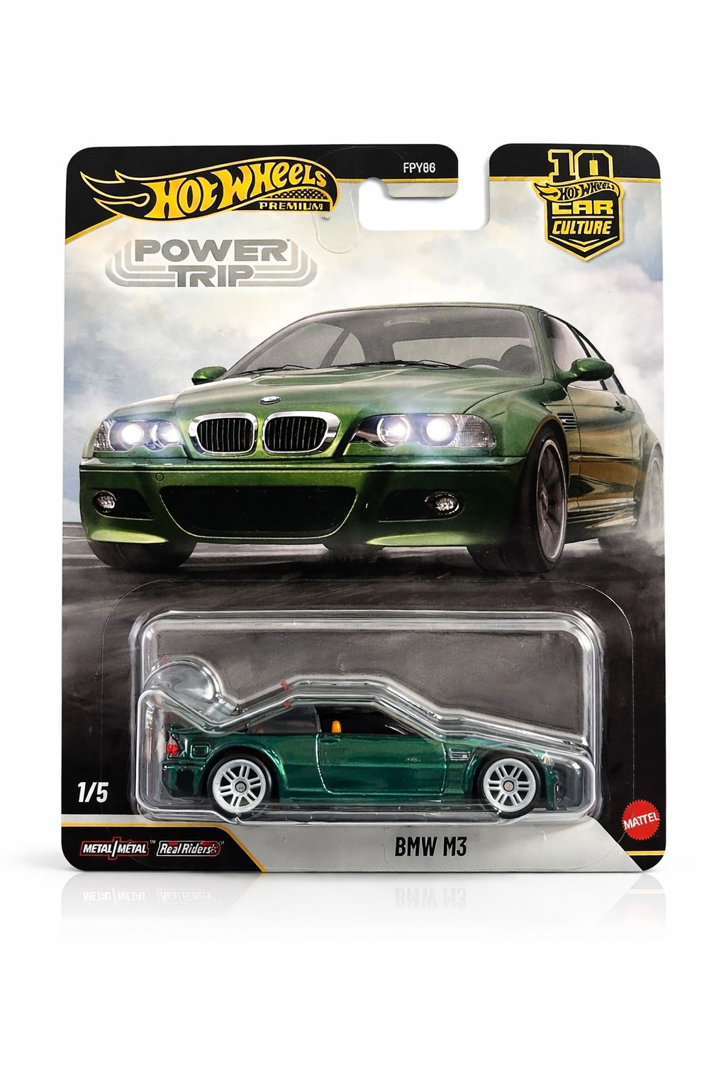 Hot Wheels Premium BMW M3 Car Culture Power Trip die cast car