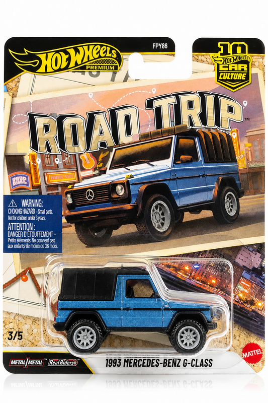 Hot Wheels Premium Car Culture Road Trip 1993 Mercedes-Benz G-Class
